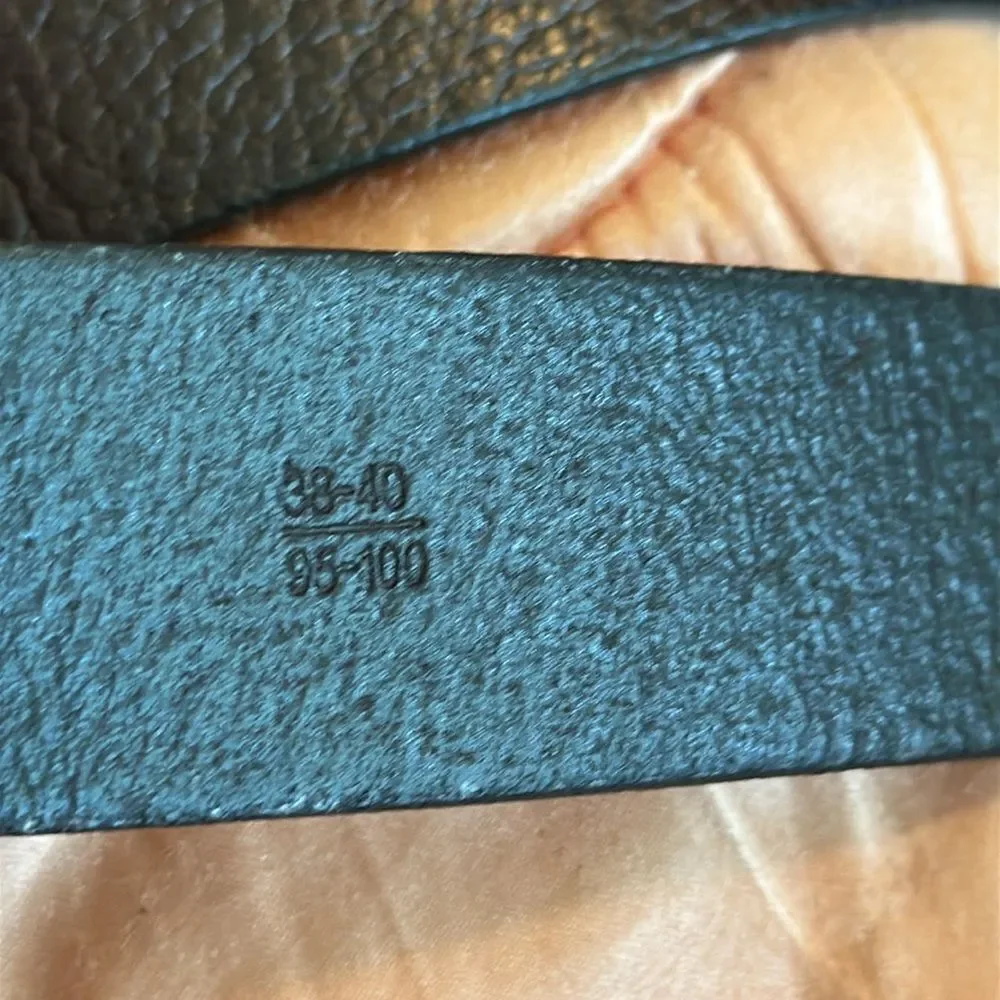Men's Brown Leather Belt -‎ 38” to 40”